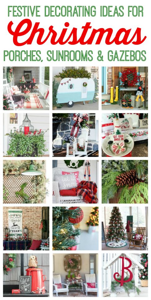 Blogger porch tour full of amazing ideas for Christmas and beyond!