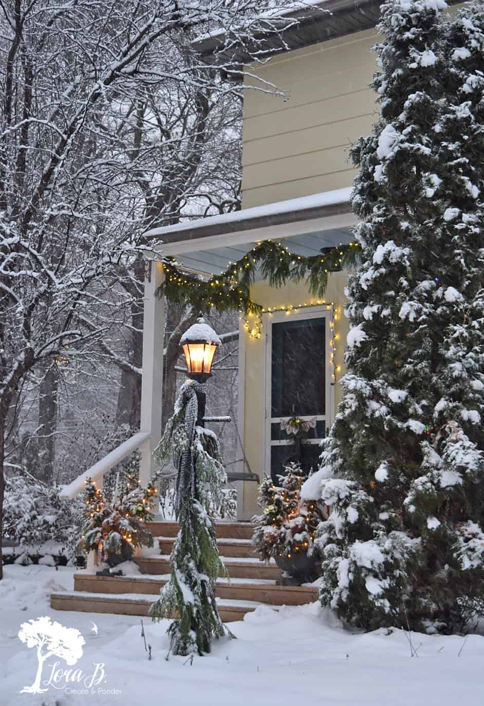 Snowy Christmas Homes