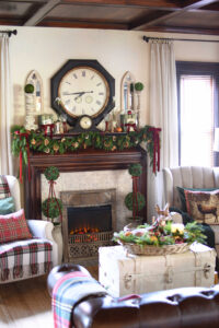 vintage christmas home