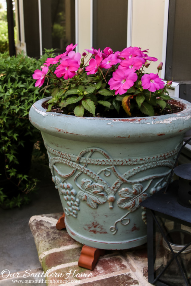 Container gardening ideas from Our Southern Home