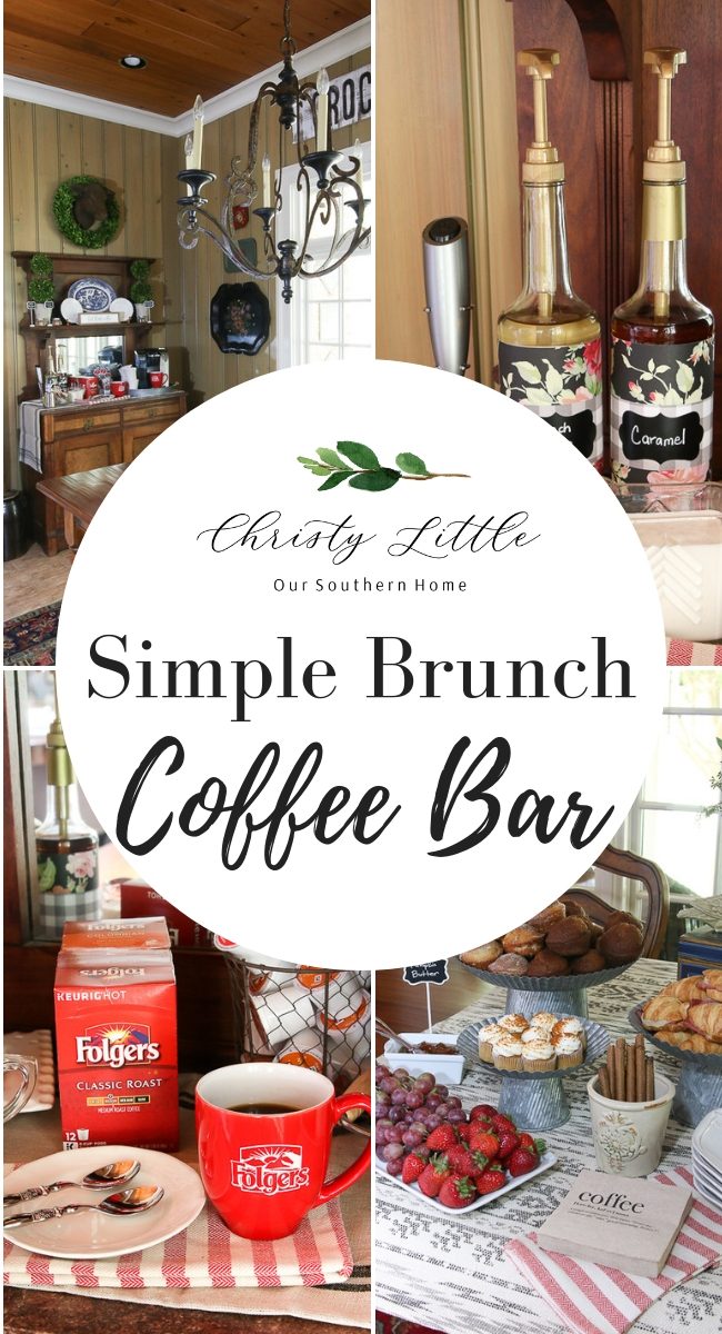 Coffee Bar Brunch Ideas: At Home Entertaining