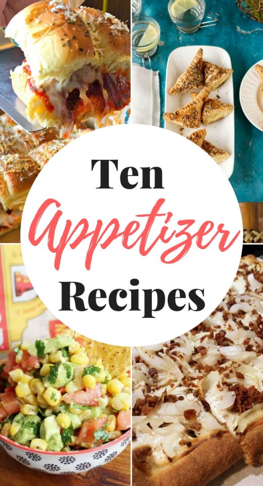 Amazing appetizer recipes from the features at Inspiration Monday link party! #appetizers