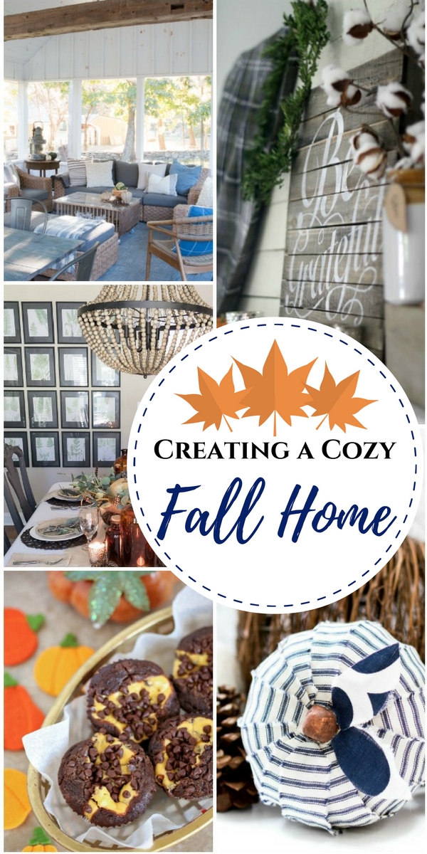 Creating a Cozy Fall Home with features from Inspiration Monday link party!