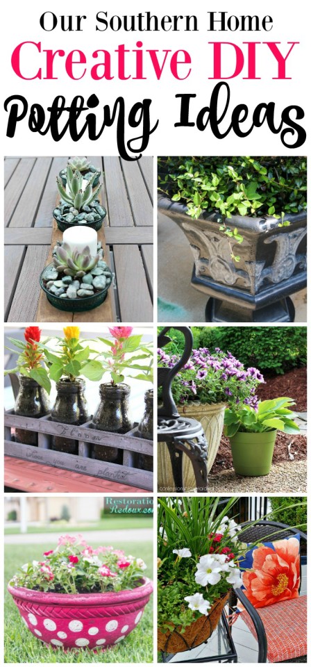 Container gardening ideas from Our Southern Home