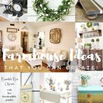 Farmhouse Ideas for the Home from Inspiration Monday link party!