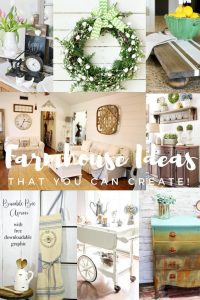 Farmhouse Ideas for the Home from Inspiration Monday link party!