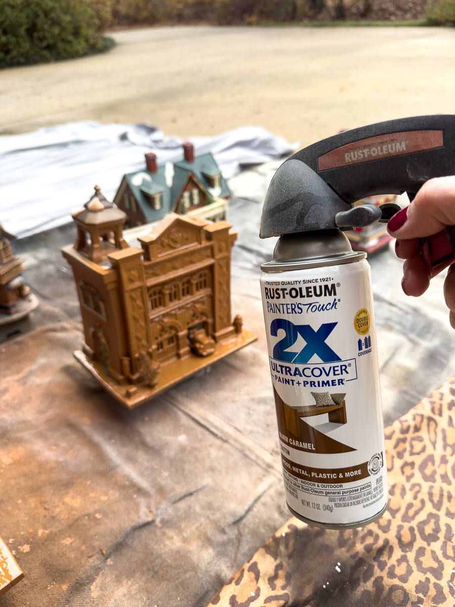 spray paint with comfort grip handle