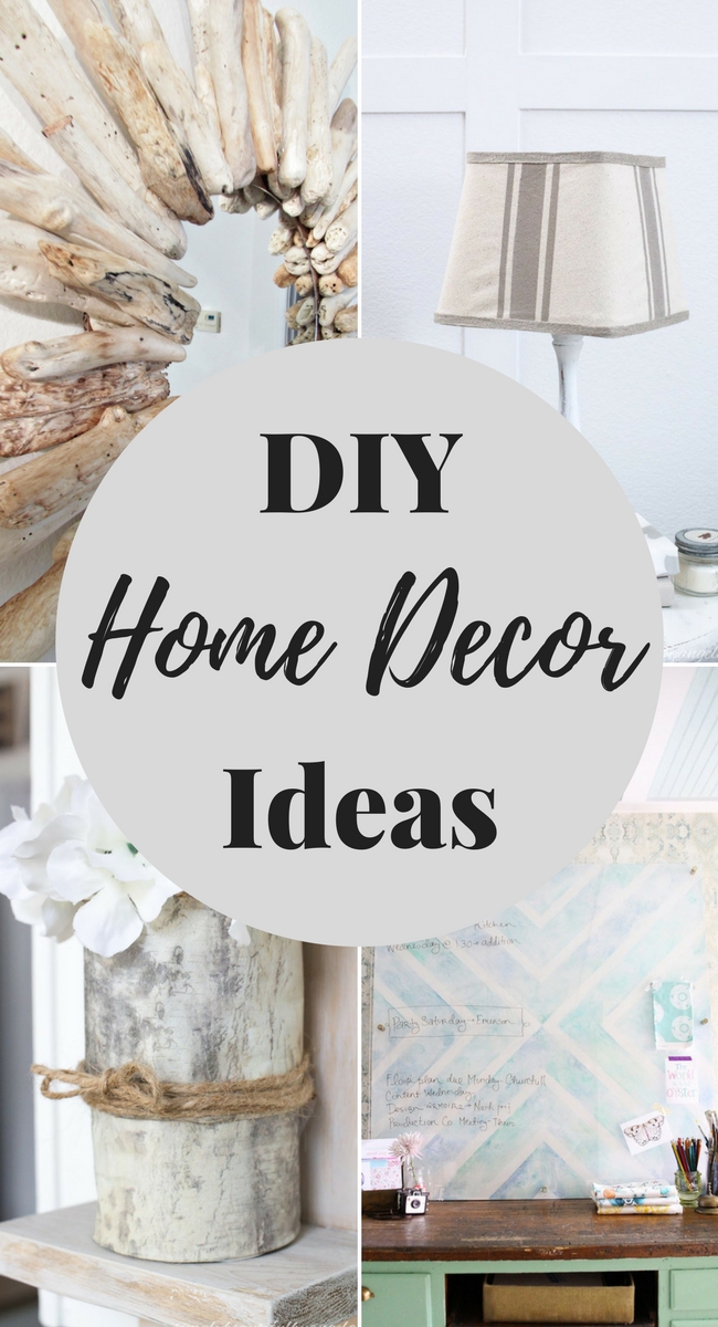 Creative DIY Home Decor Ideas are the features from Inspiration Monday link party!