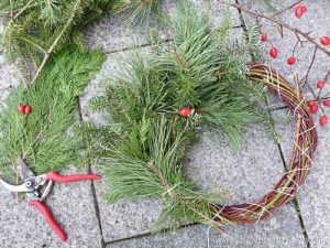 greenery wreath