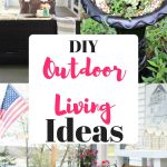 Ideas for Outdoor Living are the features from this week's Inspiration Monday link party!