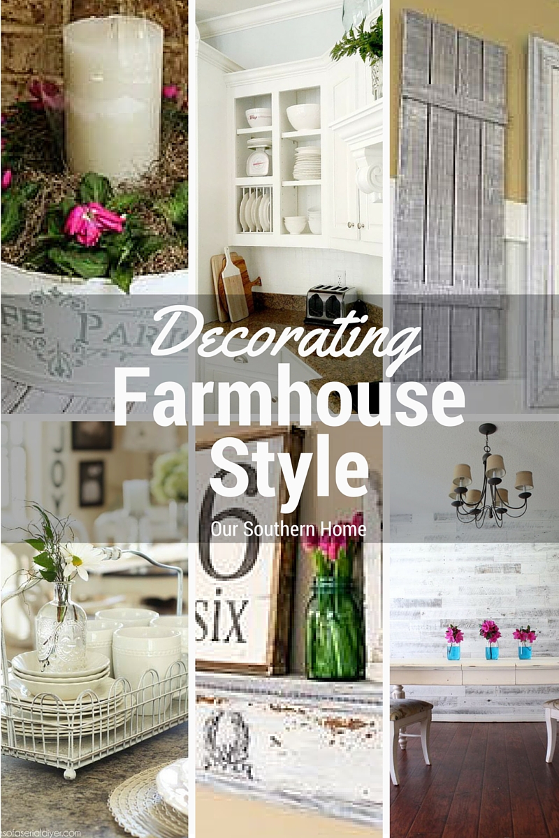 Decorating Farmhouse Style PIN