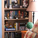 Ideas for decorating bookcases for teens by Our Southern Home