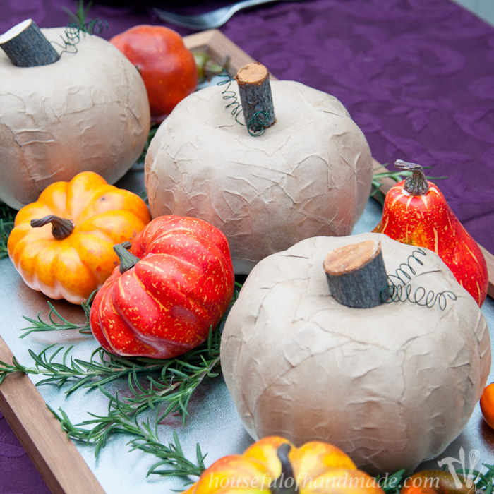 5 Pumpkin Ideas to dress up your fall decor with features from Inspiration Monday!