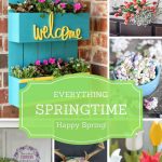 Spring Ideas for the Home are the features from this week's Inspiration Monday link party!