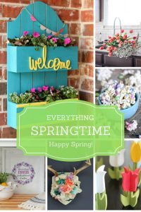 Spring Ideas for the Home are the features from this week's Inspiration Monday link party!