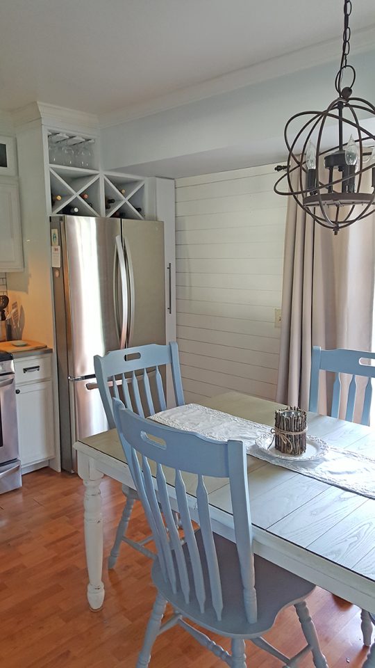 Lots of excellent shiplap tutorials to add this classic touch to your home!