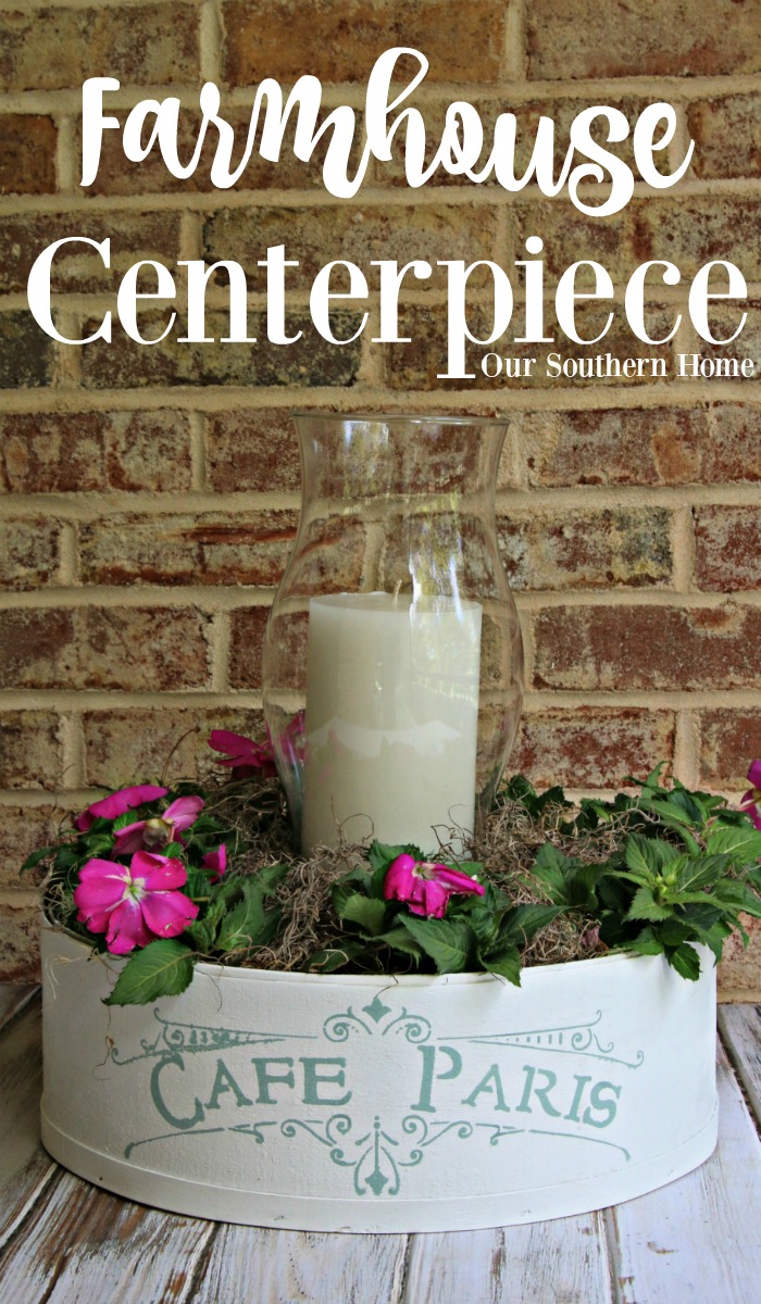 French Farmhouse Centerpiece by Our Southern Home