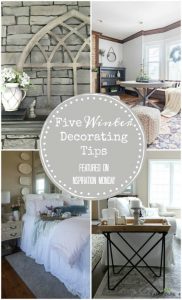 winter decorating