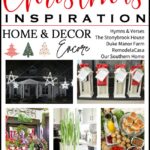 christmas ideas for the home graphic with collages