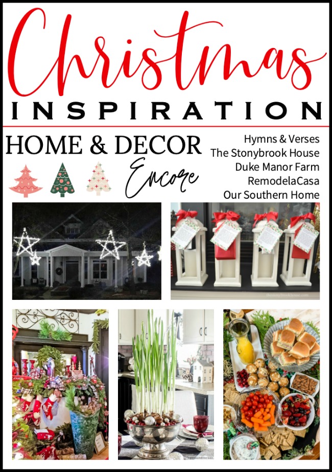 christmas ideas for the home graphic with collages