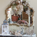 Rustic and Elegant Christmas Entry from Our Southern Home