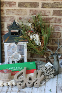 Rustic and Elegant Christmas Entry from Our Southern Home