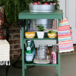 DIY Beverage Stand by Our Southern Home for the #DIHWorkshop at Home Depot #DIY #Sponsored