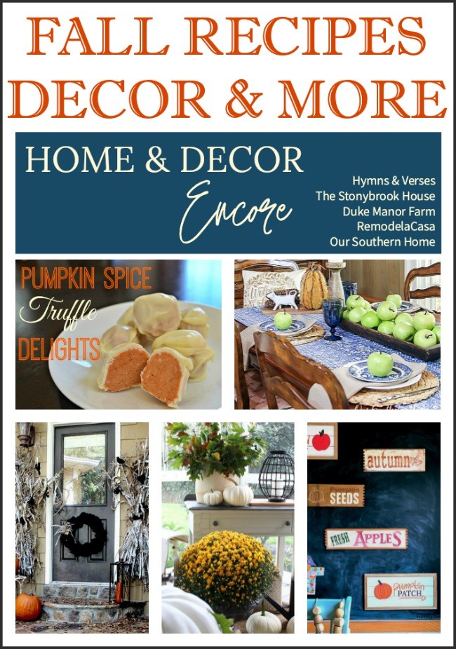 Fall Decor & Recipes