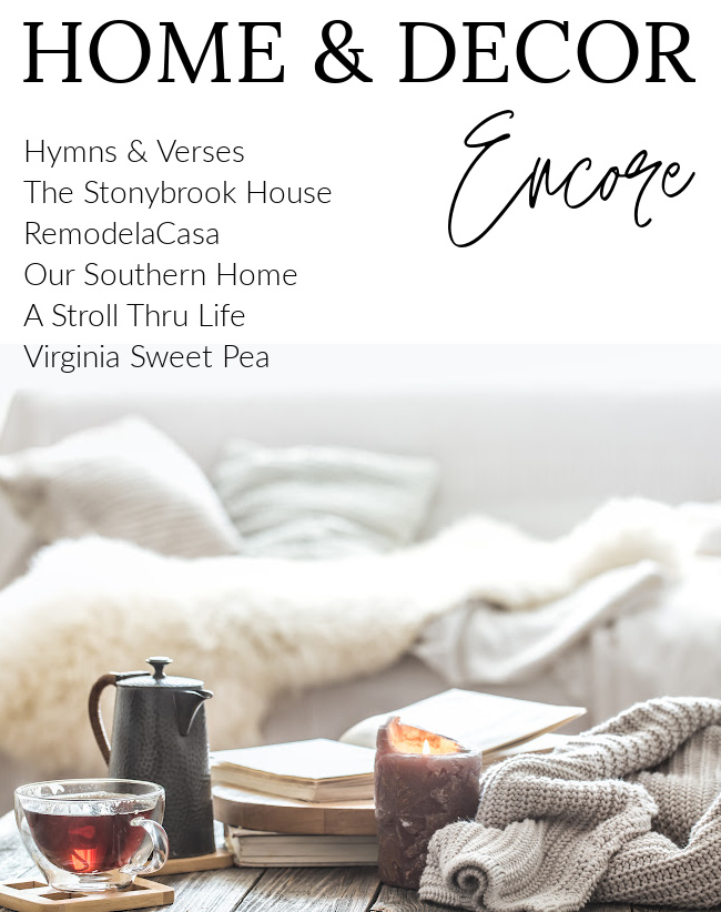 ideas for the fall home with text overlay