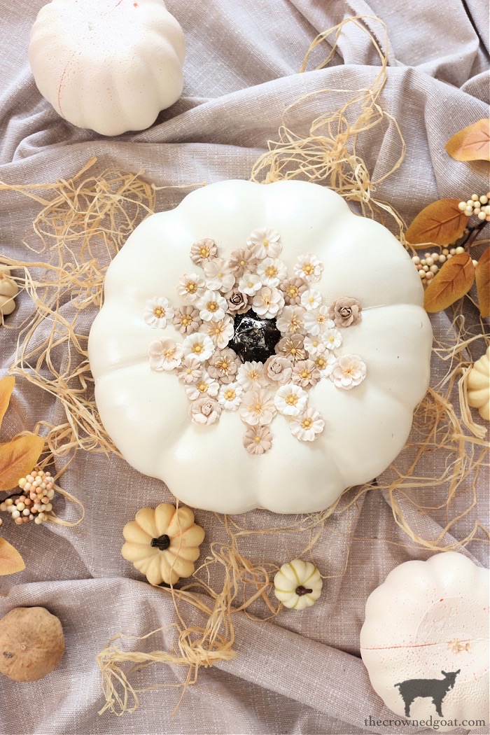 Image for Simple Flower Pumpkin DIY