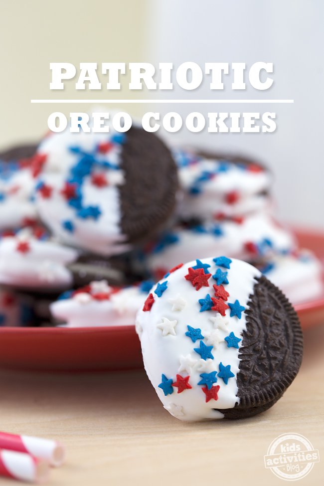 Patriotic Oreo Cookies