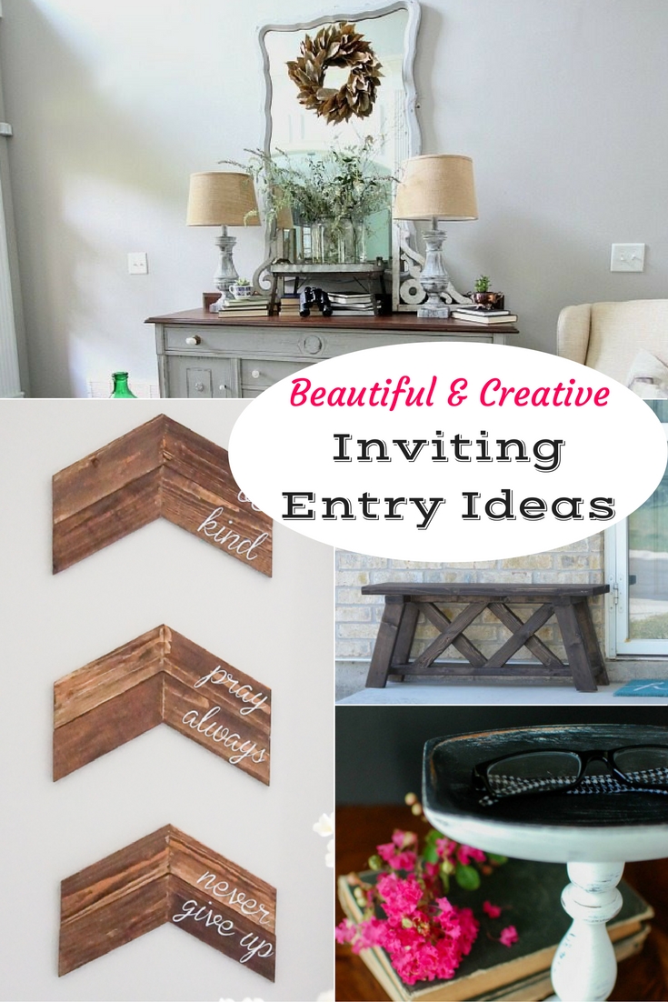 Features from Inspiration Monday to Inspire your entryway