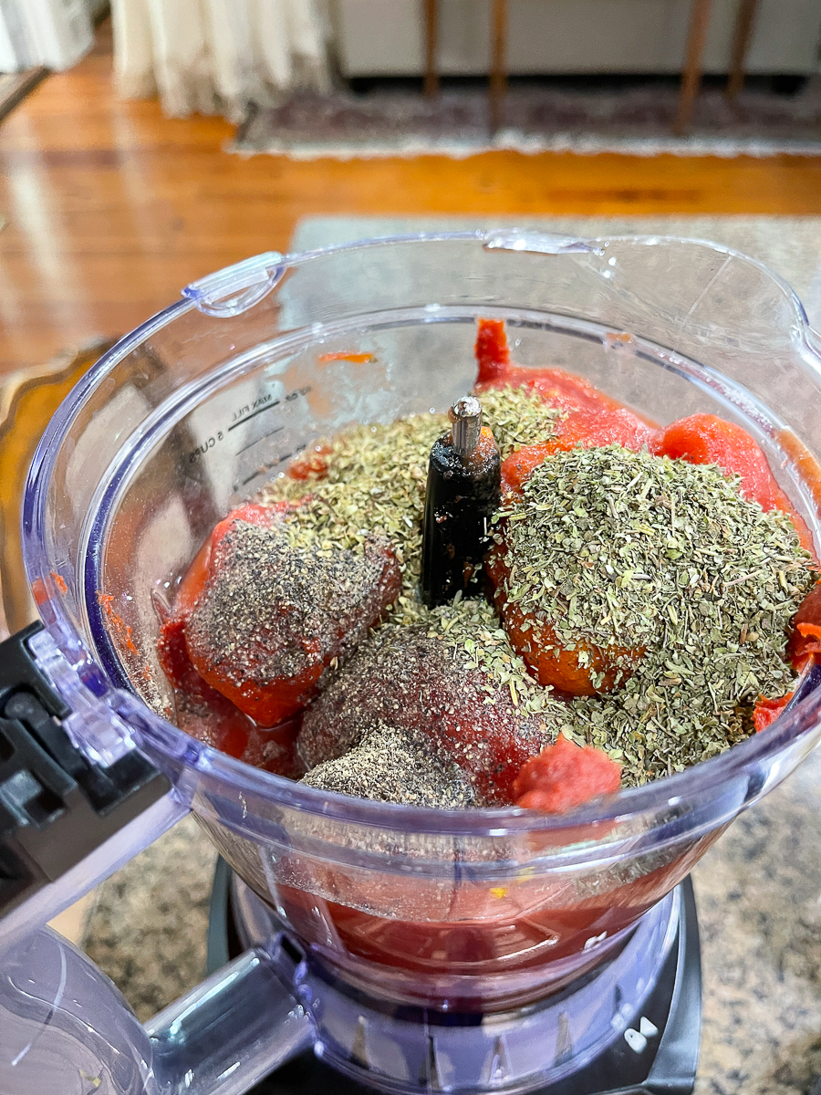 tomatoes with spices