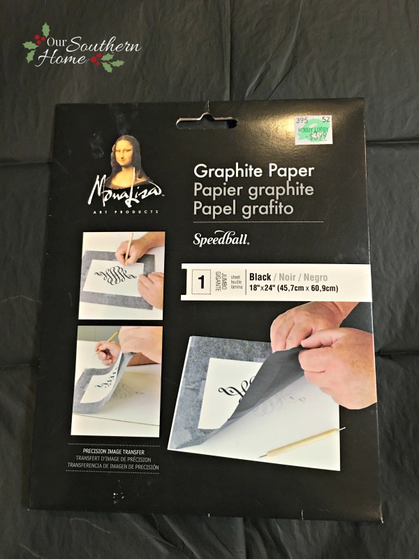 Graphite Paper, Hobby Lobby