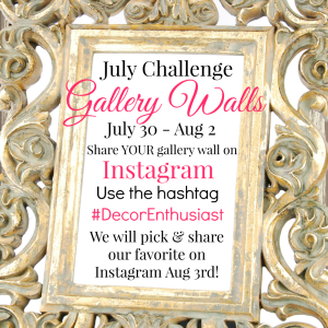 Gallery wall inspiration for 6 popular bloggers via Our Southern Home