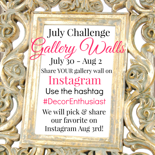 Gallery wall inspiration for 6 popular bloggers via Our Southern Home