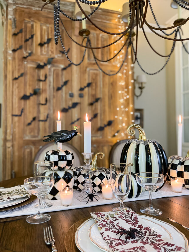 Halloween Tablescape + Home and Decor Encore