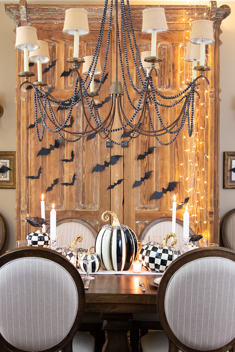 halloween dining room