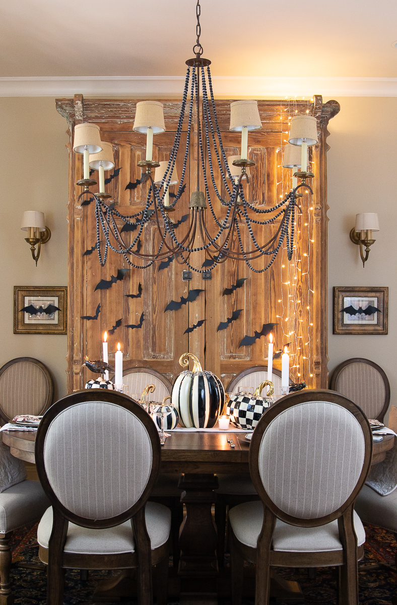 halloween dining room