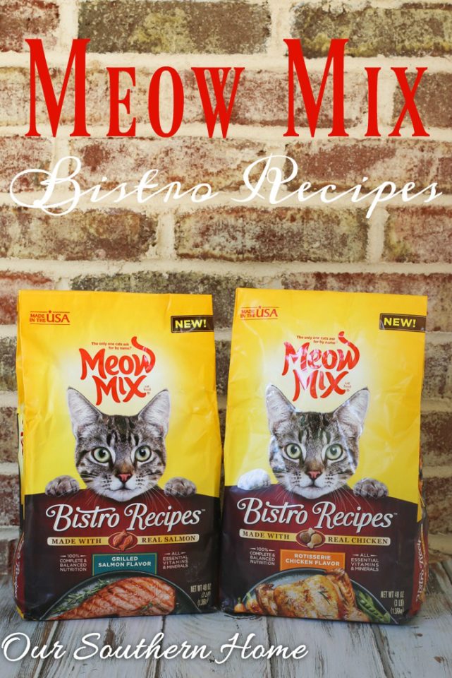 Meow Mix Bistro from Walmart is the perfect way to show your cat that your love him via Our Southern Home #ad #cats