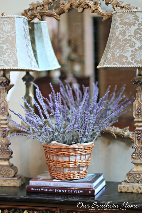 Month 3 in One space, three ways decorating challenge with tips on using what you have by Our Southern Home 