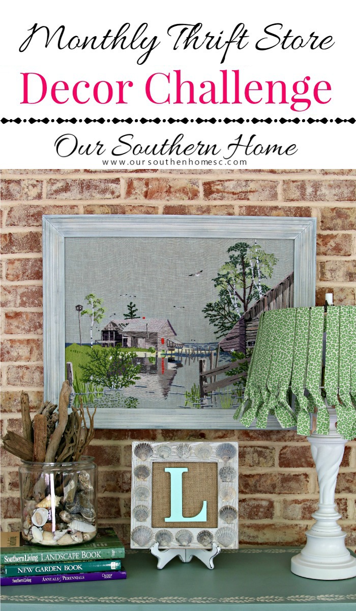 Coastal Needlework Makeover