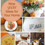 Fall ideas for the home are the features from this week's Inspiration Monday link party! Come link up you creativity for a chance to be featured.