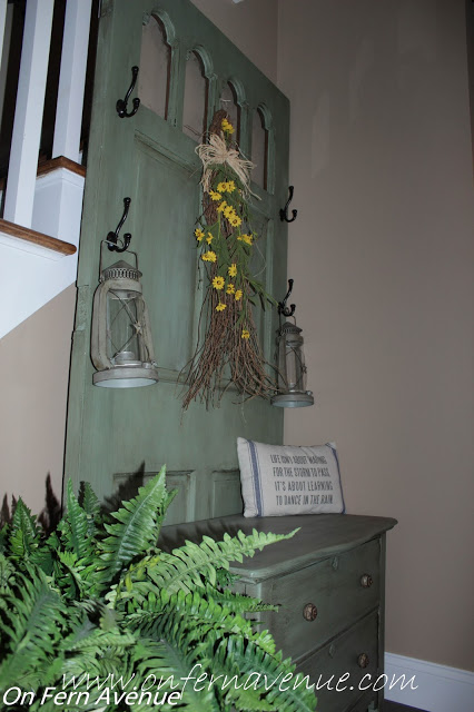 Features from Inspiration Monday to Inspire your entryway