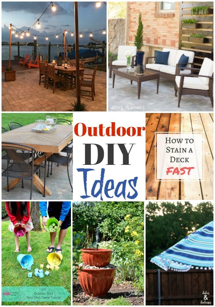 Summer Outdoor DIY Ideas