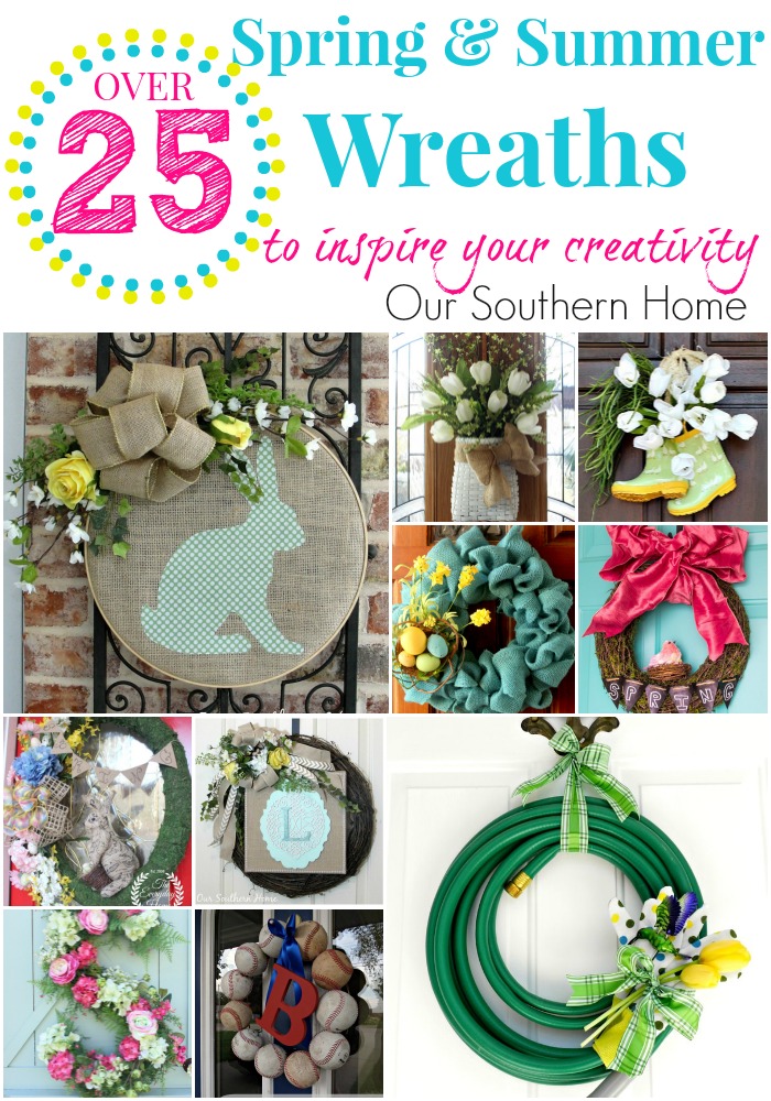 25 Spring and Summer Wreaths