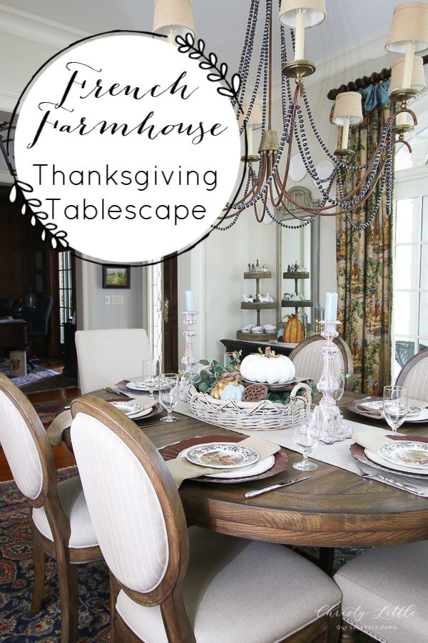 Thanksgiving Tablescape 2018