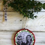 Photo Christmas ornaments are a very simple craft with the aid of Mod Podge by Our Southern Home