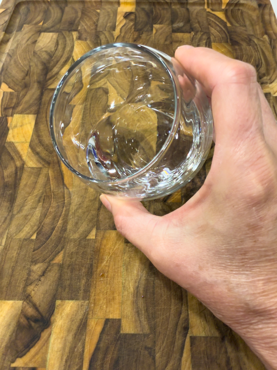 rum in a glass
