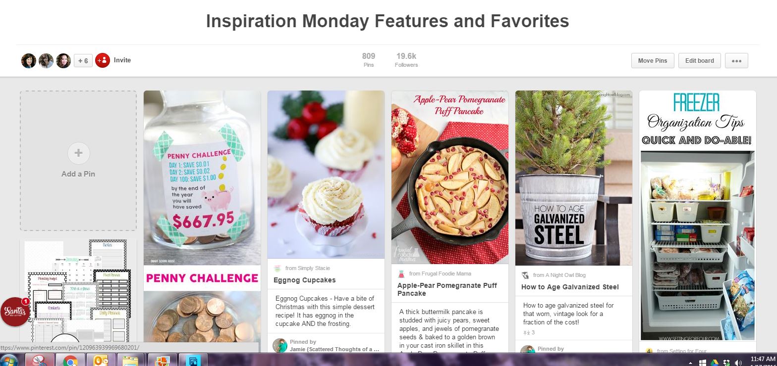 Follow our link party Pinterest Board for ideas and a way to continue promoting each other!